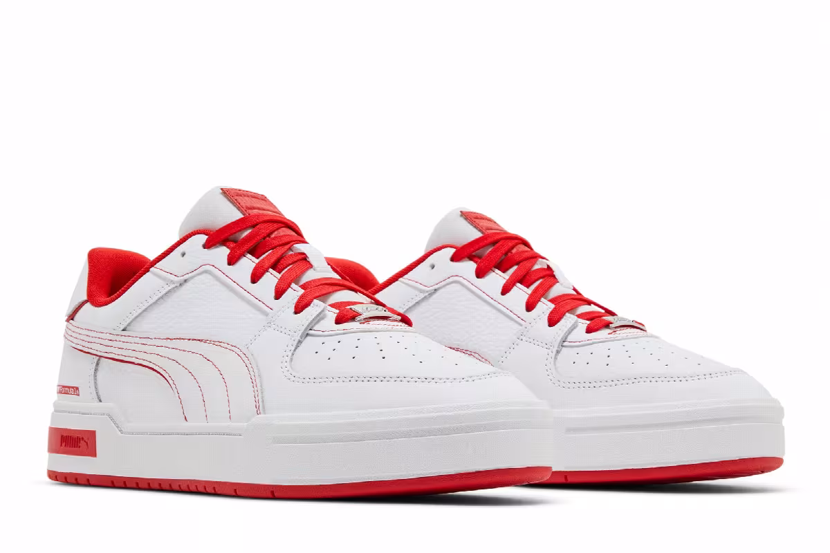 Formula 1 x Puma CA Pro White Pop Red, view 9