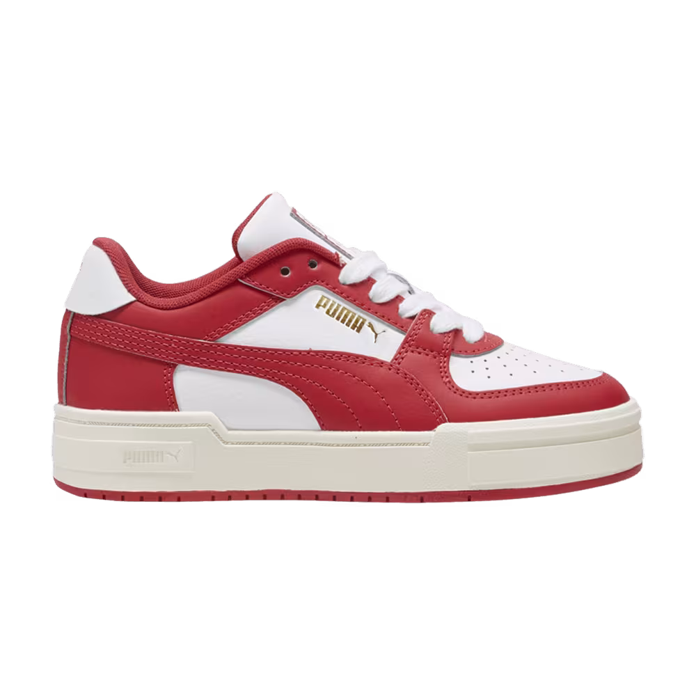 Puma CA Pro Classic Big Kid White Club Red