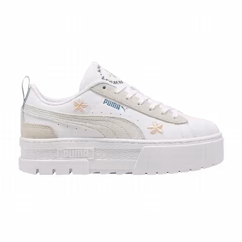 Puma Wmns Mayze 'Floral Embroidery - White Vapor Grey'
