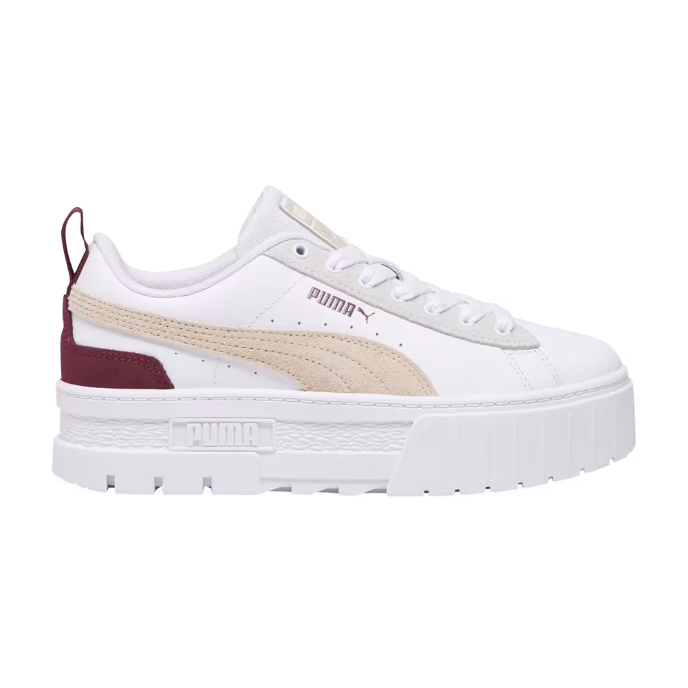 Puma Women's Mayze Mix White Dark Jasper
