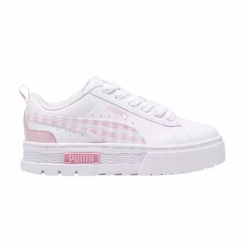 Puma Mayze Little Kid 'Gingham Cozy - Pink Lilac'
