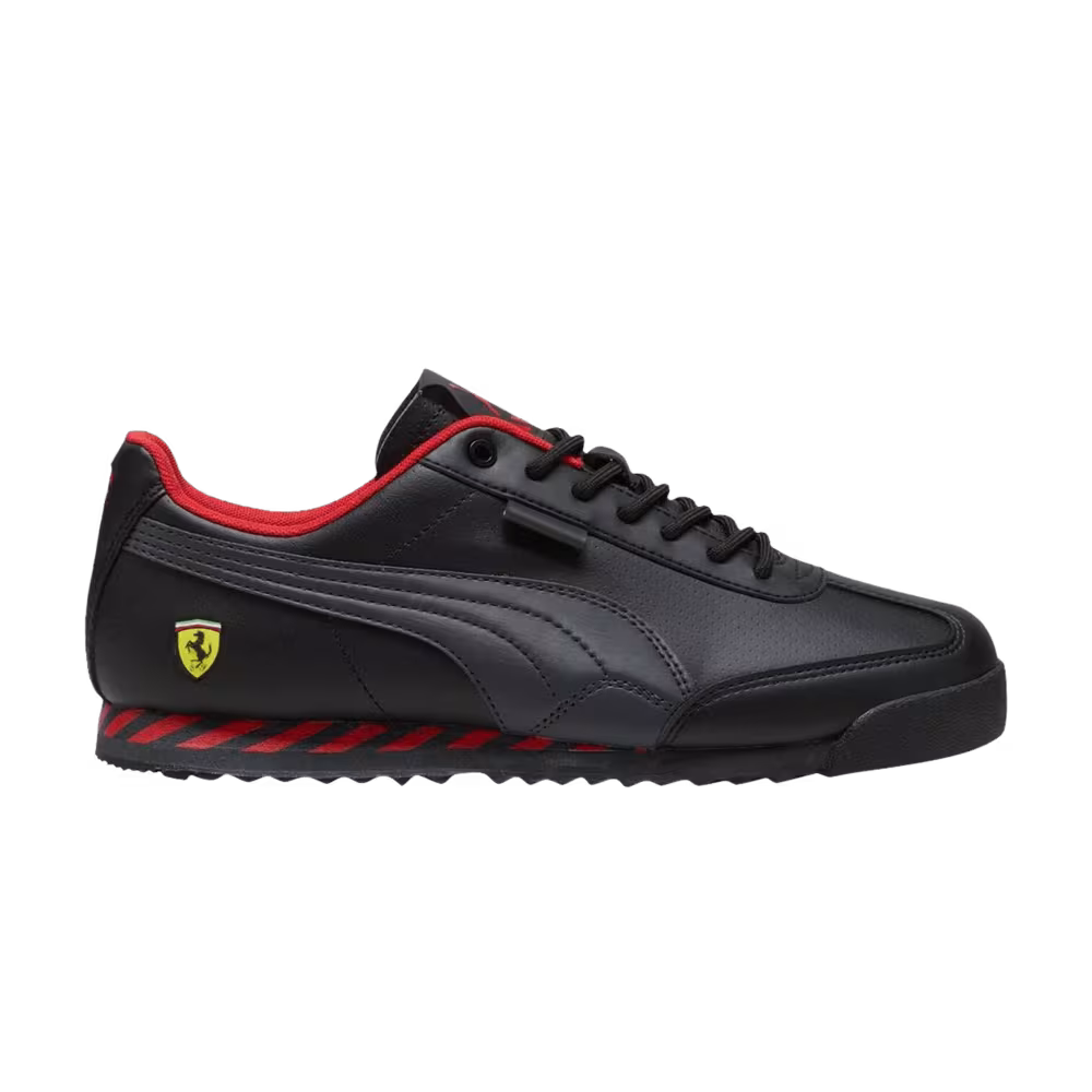 Puma Scuderia Ferrari x Roma Via Black Rosso Corsa