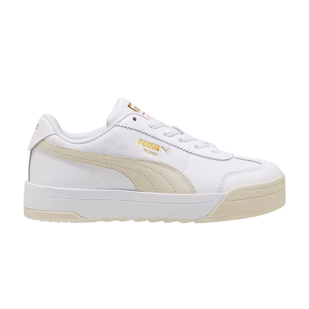 Puma Women's Roma Feminine White Alpine Snow