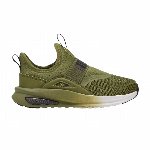 Puma Softride Enzo Evo Slip-On Toddler 'Olive Green'
