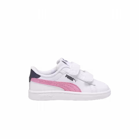 Puma Smash 3.0 Leather Velcro Toddler 'White Mauved Out'