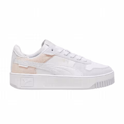 Puma Carina Street Corduroy Big Kid 'Silver Mist Island Pink'