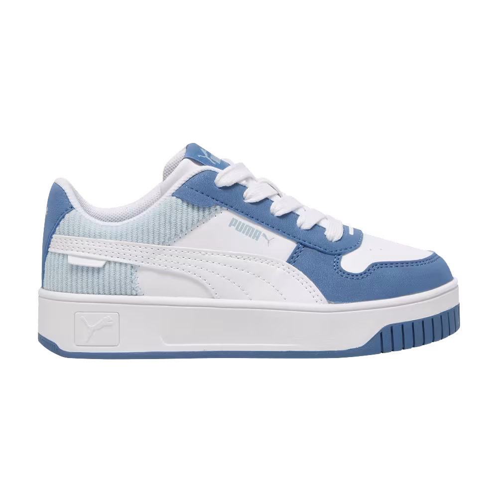 Puma Carina Street Corduroy Little Kid Blue Horizon Frosted Dew