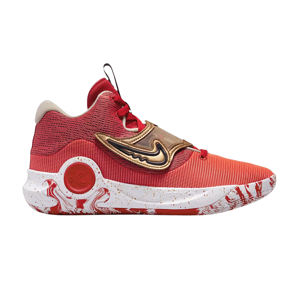 Nike KD Trey 5 X EP University Red Metallic Gold