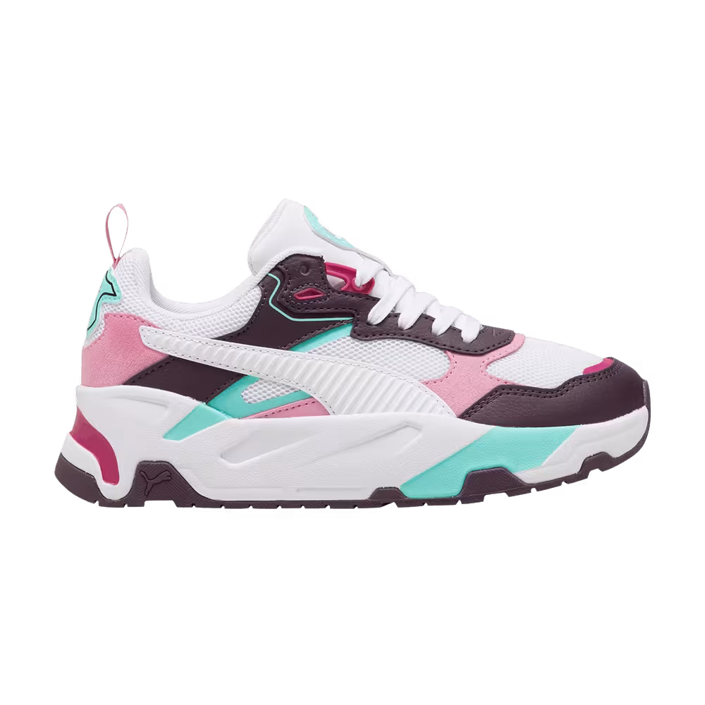 Puma Trinity Big Kid Midnight Plum Mint