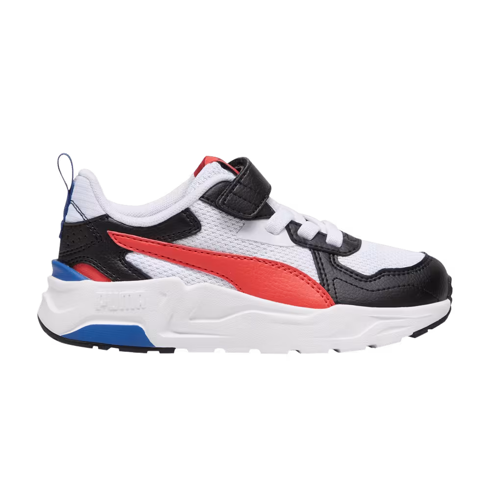 Puma Trinity Lite AC+ Little Kid White Active Red Black