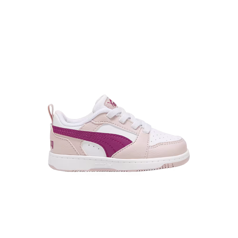 Puma Rebound V6 Low Toddler Mauve Mist Magenta Gleam