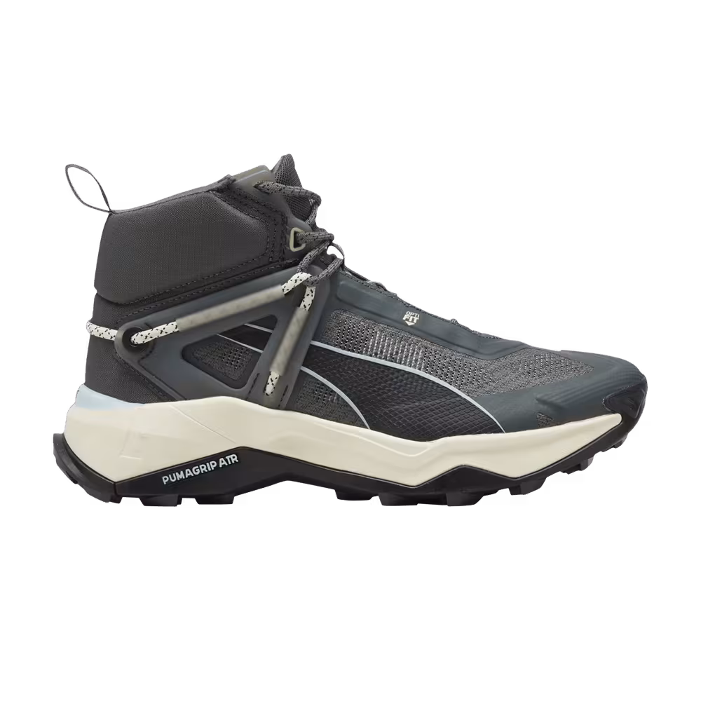 Puma Women's Explore Nitro Mid Mineral Grey Turquoise Surf