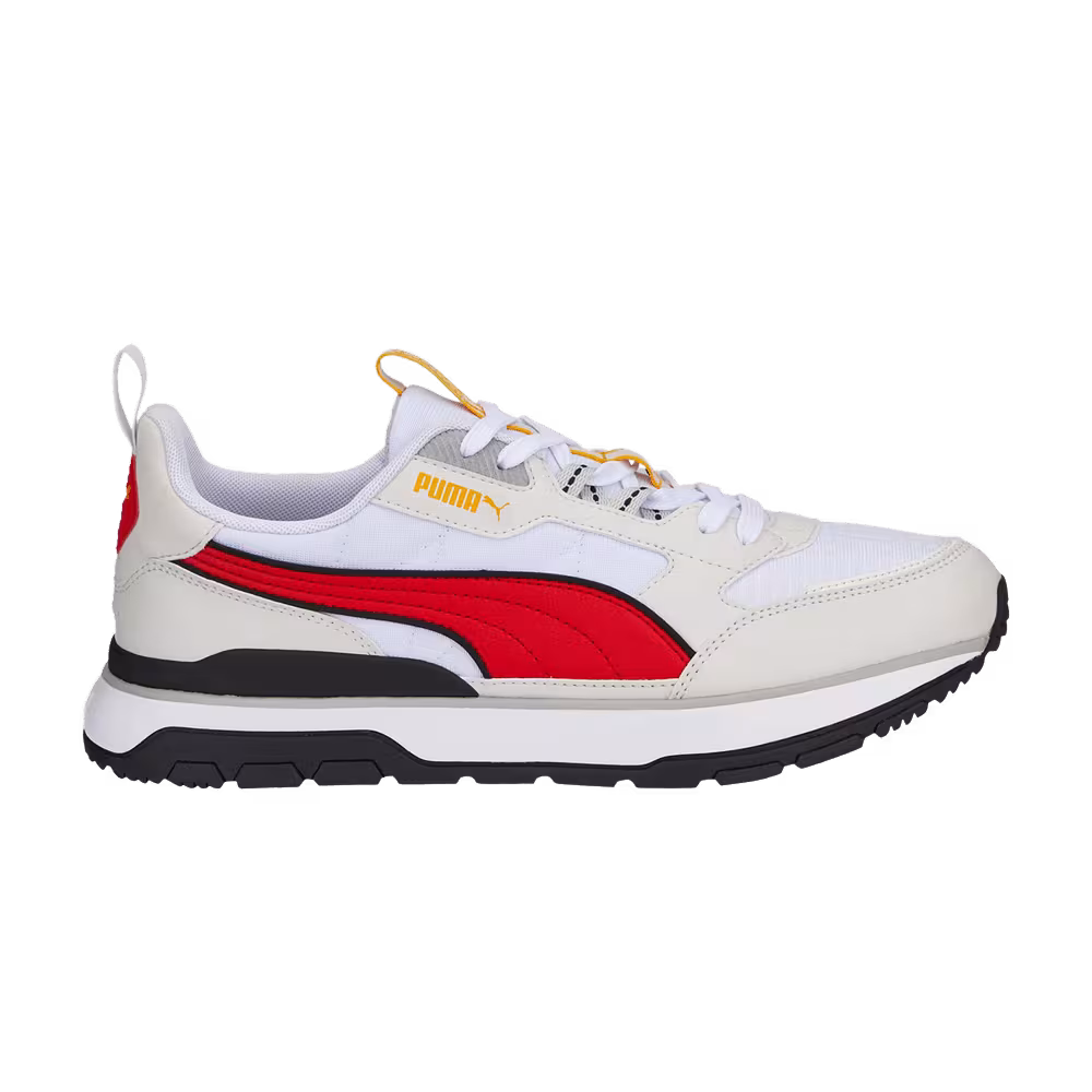 Puma R78 Trek Vaporous Grey High Risk Red