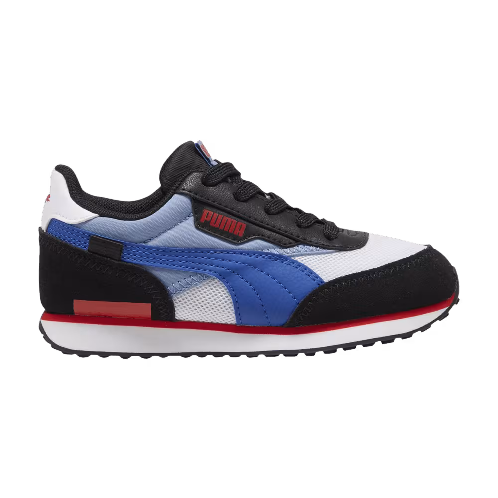 Puma Future Rider Little Kid Splash - Black Zen Blue