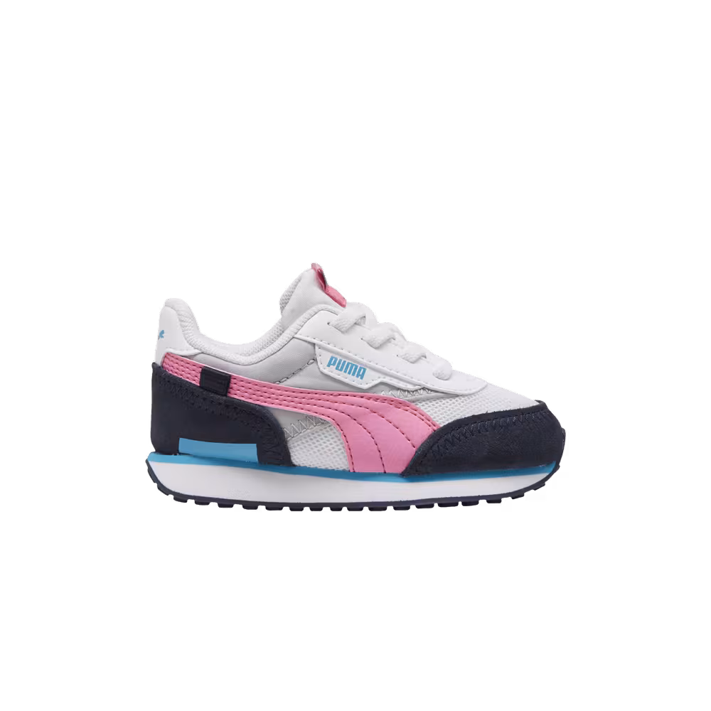 Puma Future Rider Toddler Splash - White Navy Pink