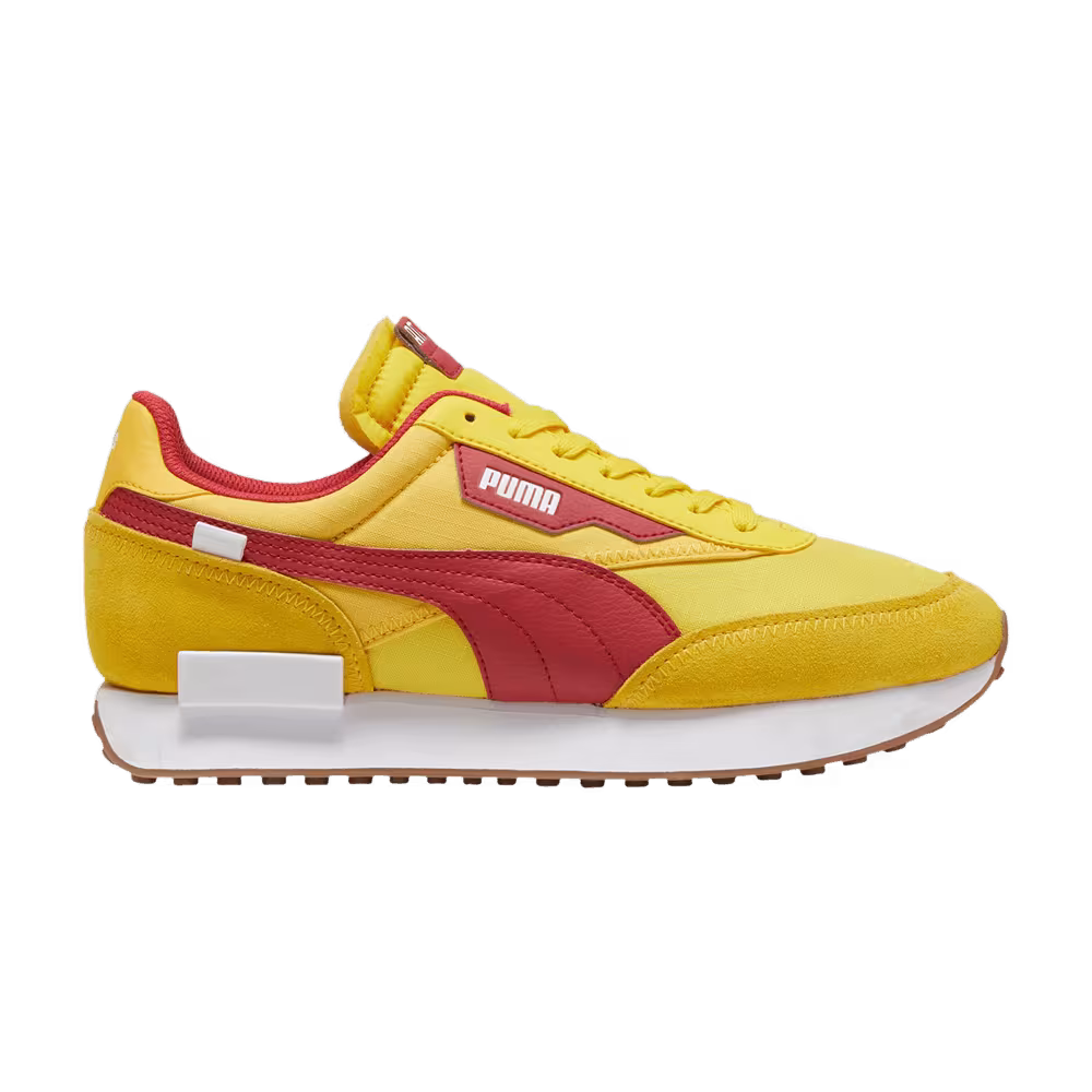 Puma Future Rider Play On Pel√© Yellow Club Red