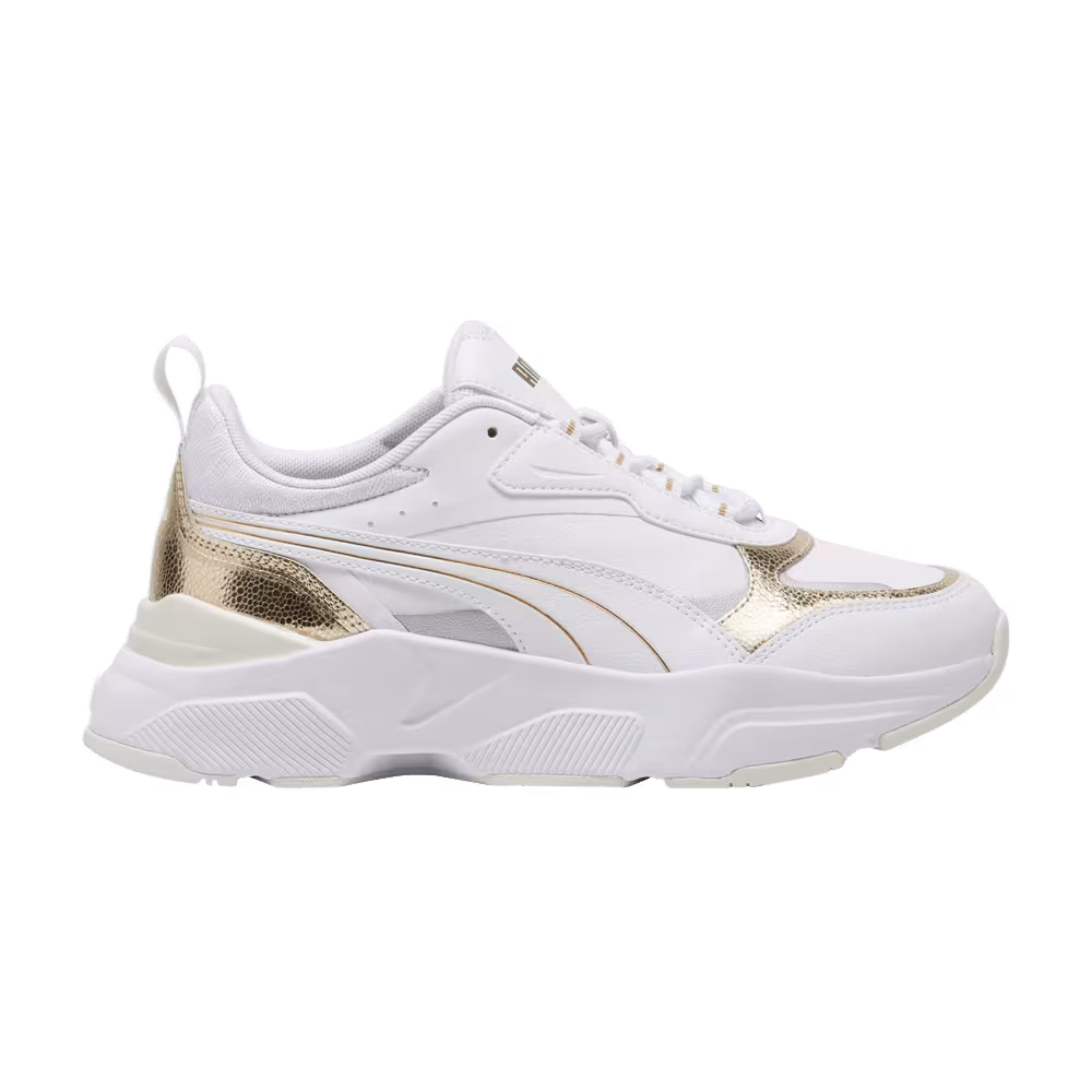 Puma Women's Cassia Metallic Shine - White Gold