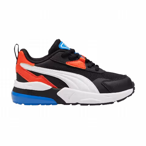 Puma Vis2K Little Kid 'Black Redmazing Blue'