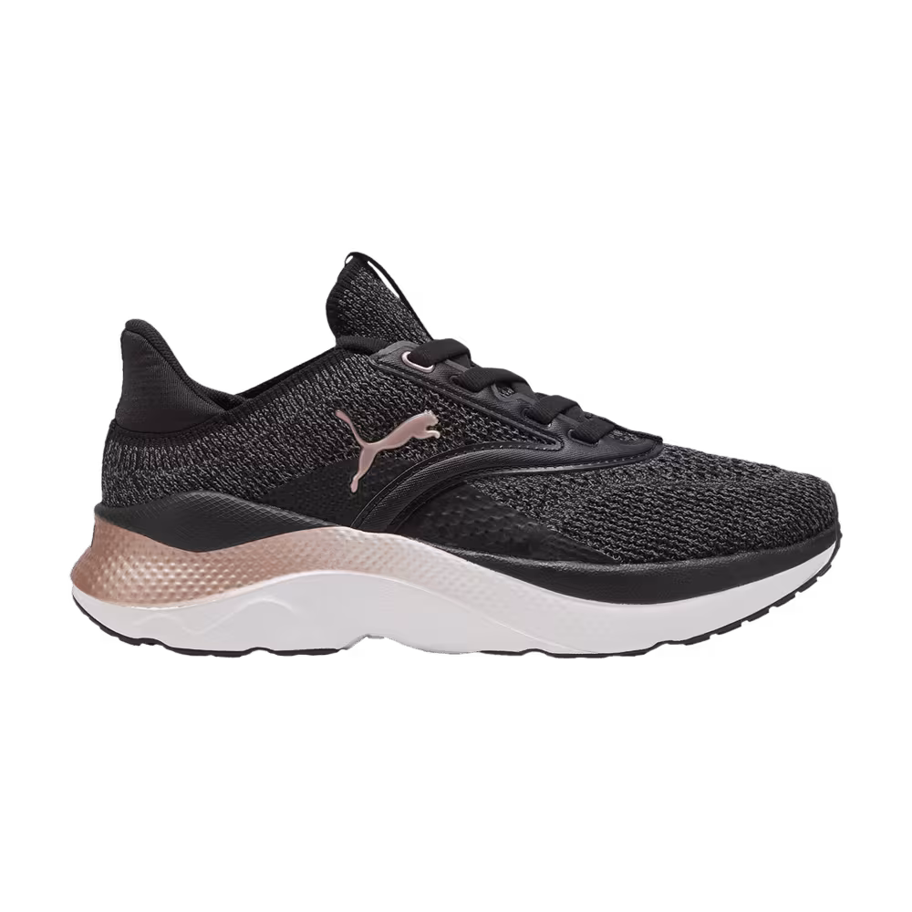 Puma Women's Softride Mayve Black Rose Gold