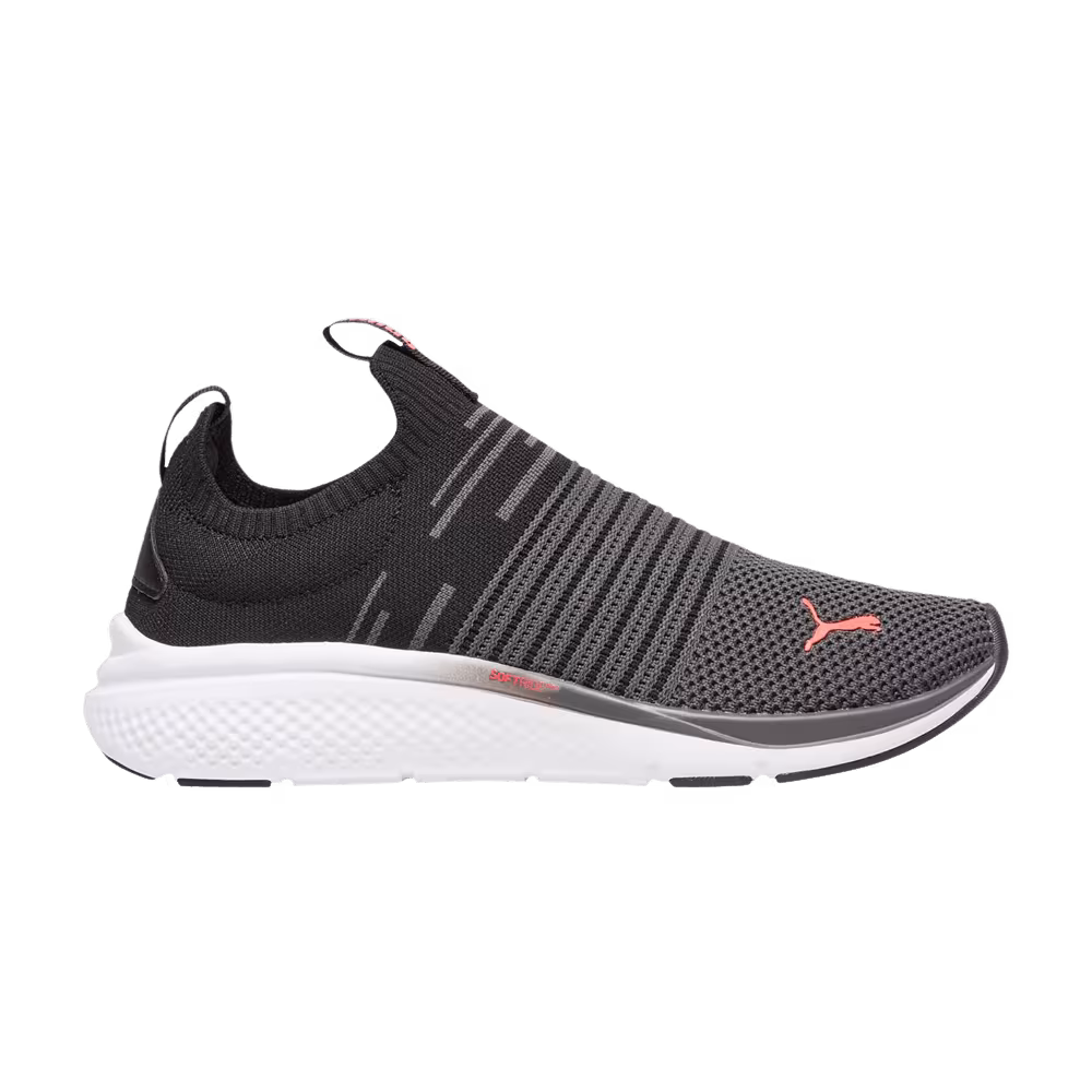 Puma Softride Pro Echo Slip-On Black Fire Orchid