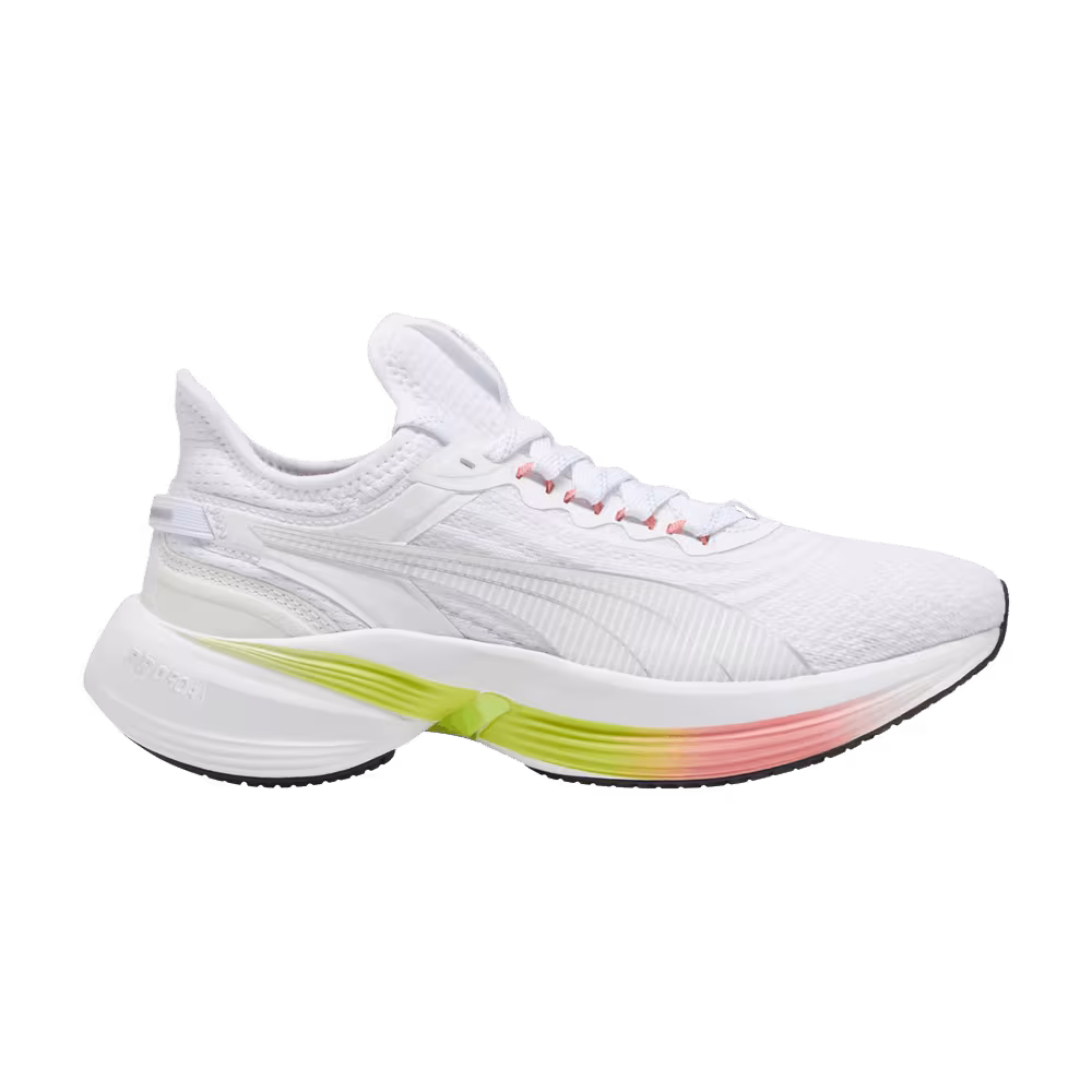 Puma Conduct Pro White Silver Lime
