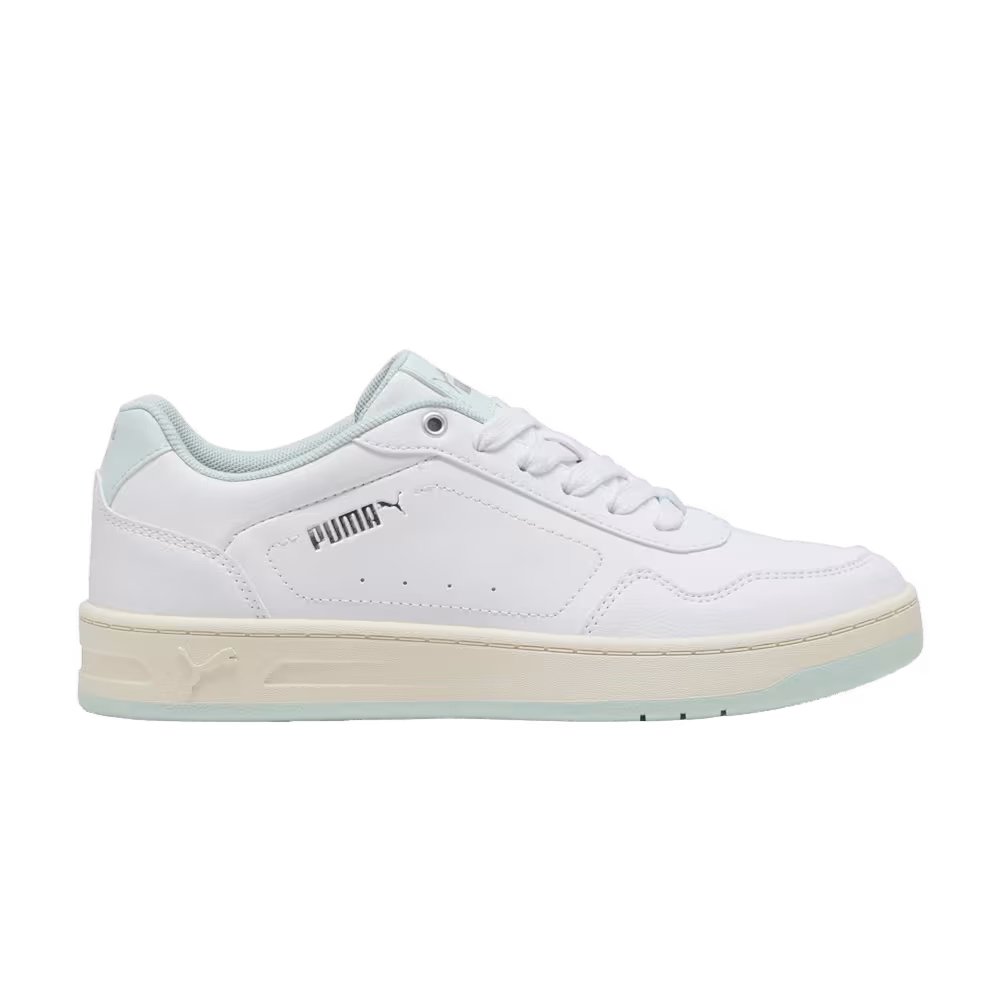 Puma Women's Court Classy White Peaceful Blue