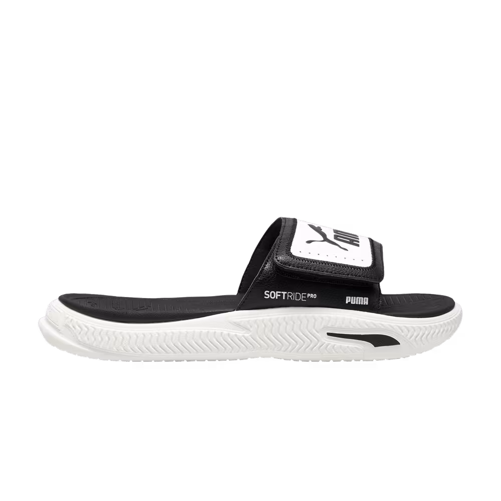 Puma Softride Pro 24 V Slide Black White