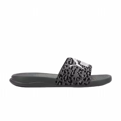Puma Popcat 20 Slide 'I Am The Drama - Grey Leopard'