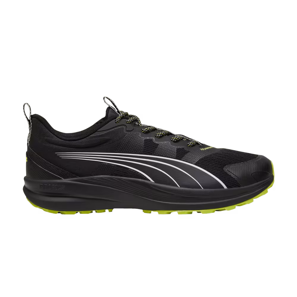 Puma Redeem Pro Trail Black Silver Lime