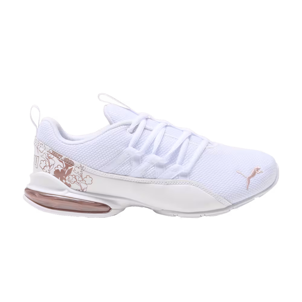 Puma Women's Riaze Prowl Wide Floral - White Rose Gold