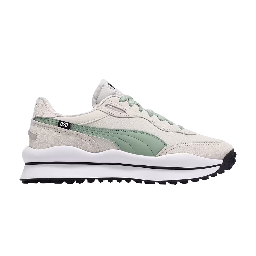Puma Women's Style Rider SD Grey Green