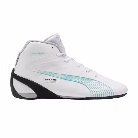 Mercedes-AMG Petronas F1 x Puma Carbon Cat Mid 'White Sheen Green'