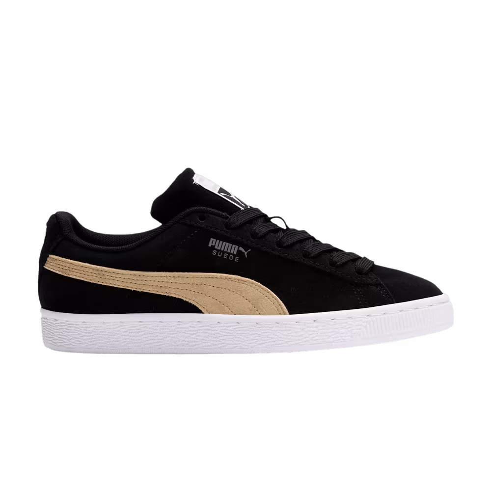 Puma Women's Suede Classic T7 Black Light Sand