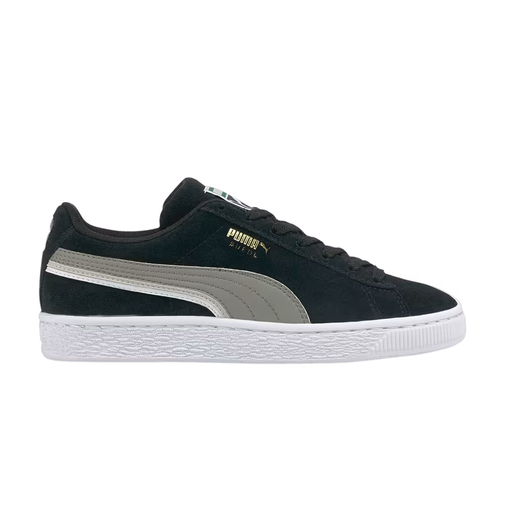 Puma Suede Triplex Jr Black Steel Grey