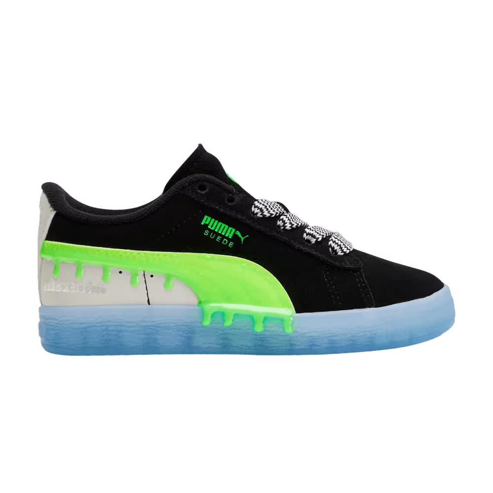 Puma Nickelodeon x Suede Little Kid Slime