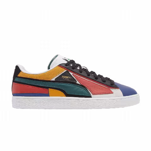 Puma Suede 'Layers - Blazing Blue Varsity Green'