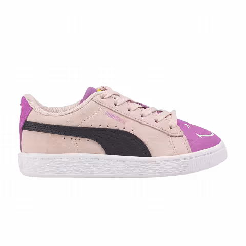 SmileyWorld x Puma Suede Little Kid 'Rose Quartz Mauve Pop'