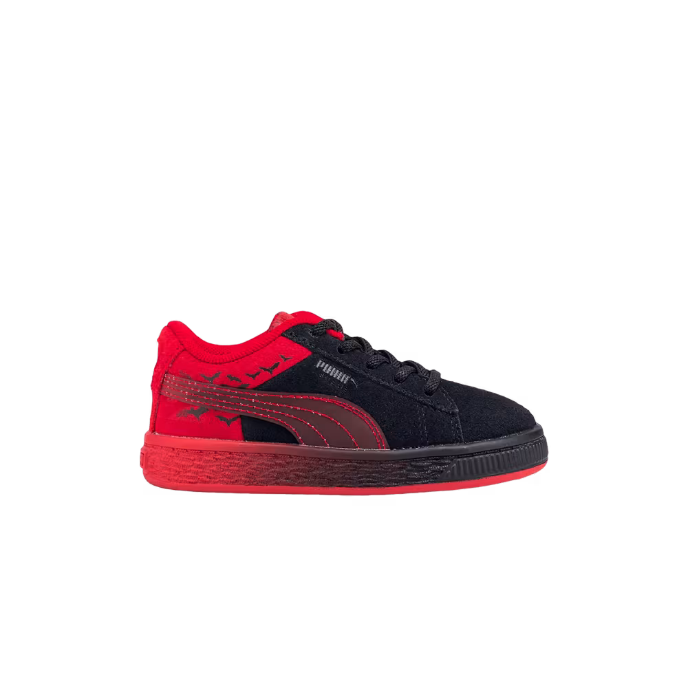 Batman x Puma Suede Classic Infant Black Barbados Cherry