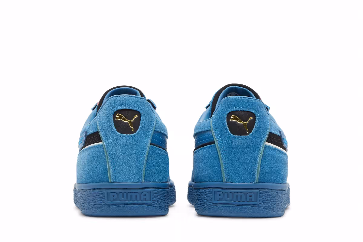 Puma Suede Displaced - Vallarta Blue, view 7