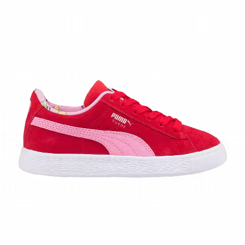 Puma Suede Light Flex Little Kid 'Fruitmates - High Risk Red'