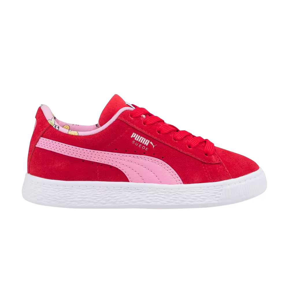 Puma Suede Light Flex Little Kid Fruitmates - High Risk Red
