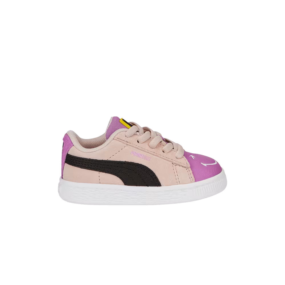 Puma SmileyWorld x Suede Infant Rose Quartz Mauve Pop