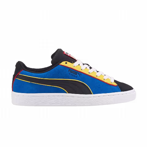SmileyWorld x Puma Suede Big Kid 'Royal'