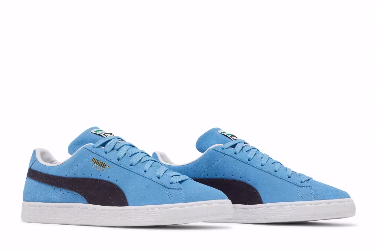 Puma Suede Classic 21 Team Light Blue, view 9