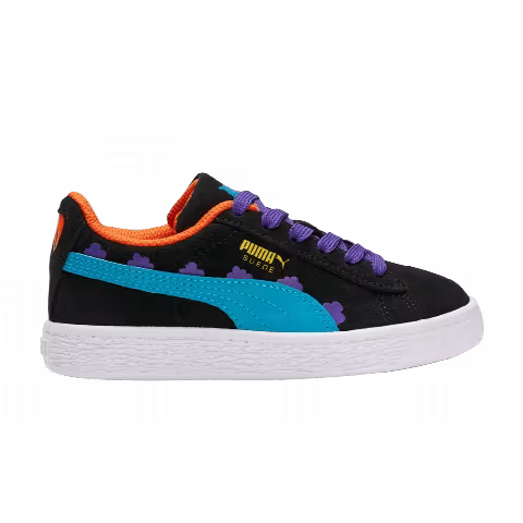 Rugrats x Puma Suede Little Kid 'Black Caribbean Sea'
