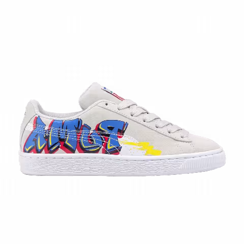 Puma Suede Street Art Jr 'Nimbus Cloud Nebulas Blue'