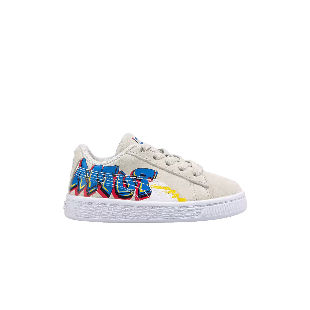 Puma Suede Street Art Infant Nimbus Cloud Nebulas Blue