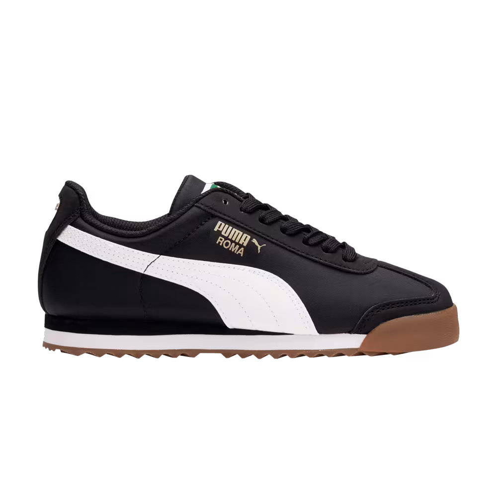 Puma Roma Basic Summer Big Kid Black Gum