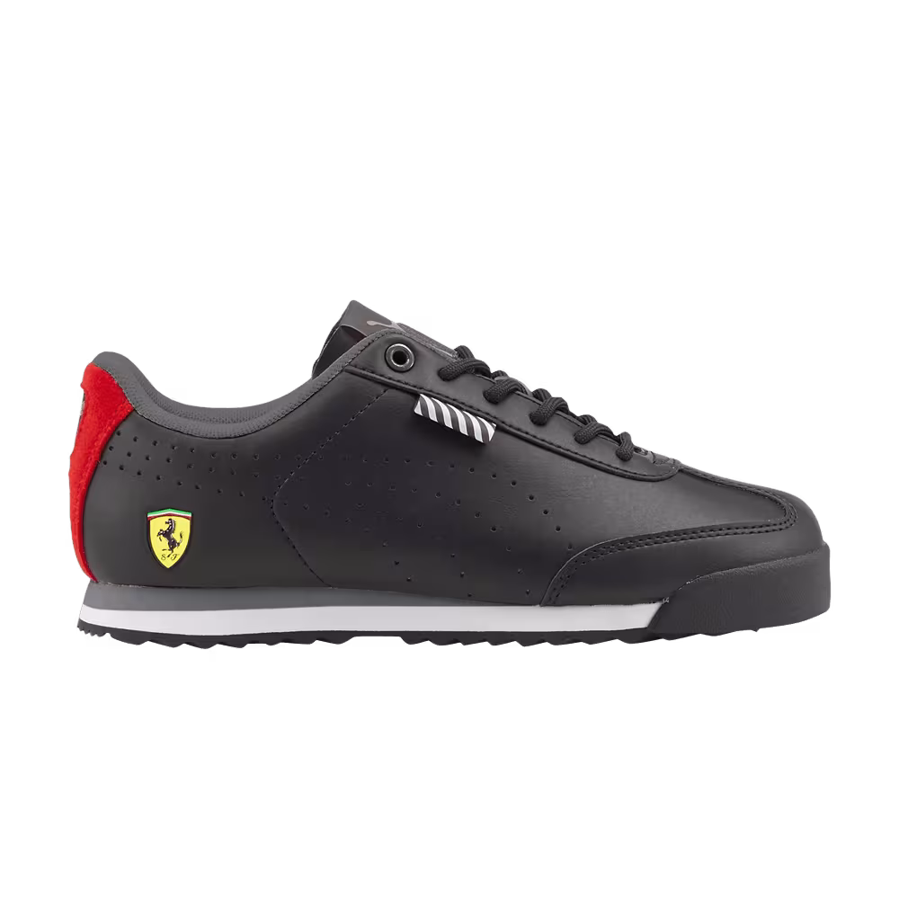 Puma Scuderia Ferrari x Roma Jr Black Rosso Corsa