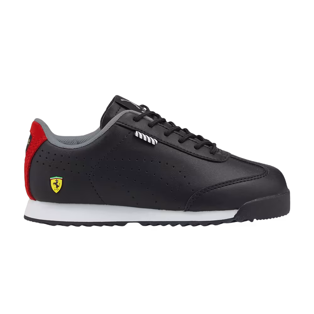 Scuderia Ferrari x Puma Roma Little Kid Black Rosso Corsa